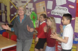 vicky wilson olympic procession kent primary school